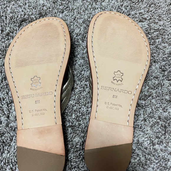 Bernardo Women's Gold Sandals - Picture 2 of 3